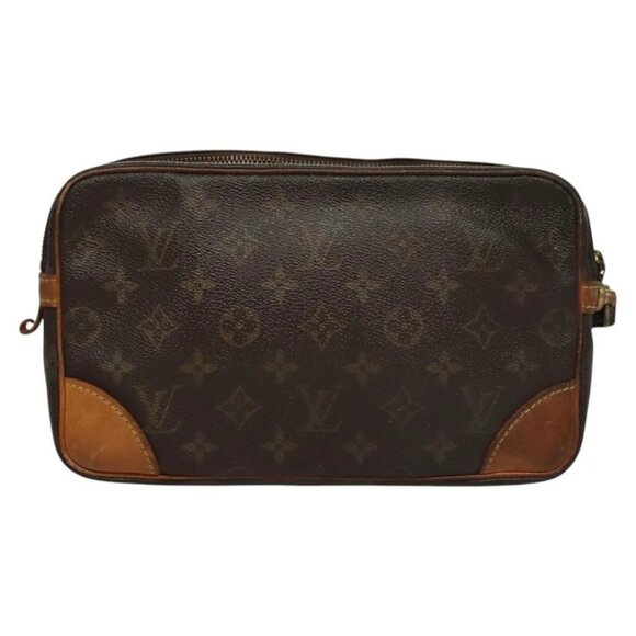 LOUIS VUITTON Monogram Marly Dragonne GM Clutch Bag - Picture 2 of 16